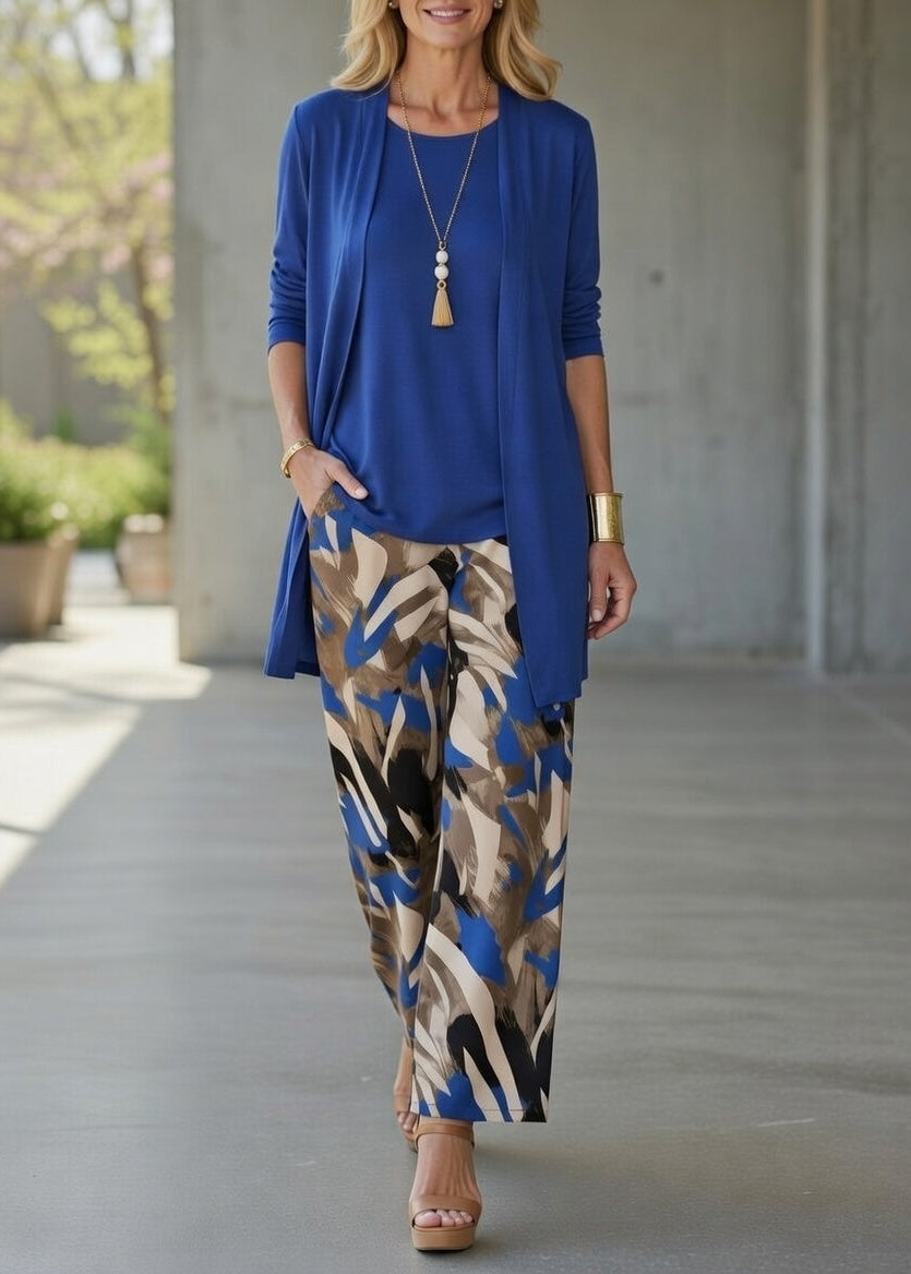GIULIA | Set con cardigan fluido 0