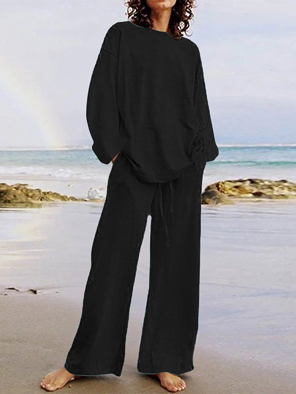 GIULIA | Set con pantaloni ampi 0