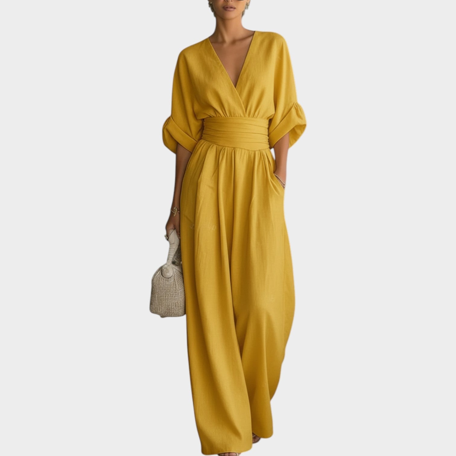 GIULIA | Tuta con drappeggio 4