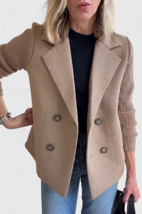 JASMINE | Giacca blazer con maniche a contrasto 9