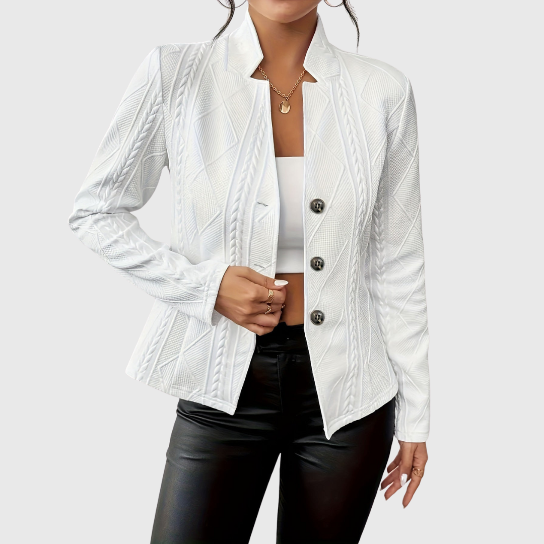 JOELLE | Blazer con colletto classico 1