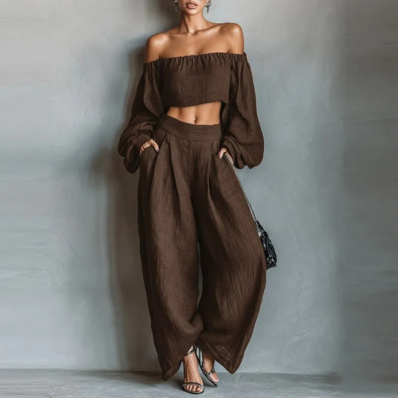 NAWOJA | Set con pantaloni ampi 3