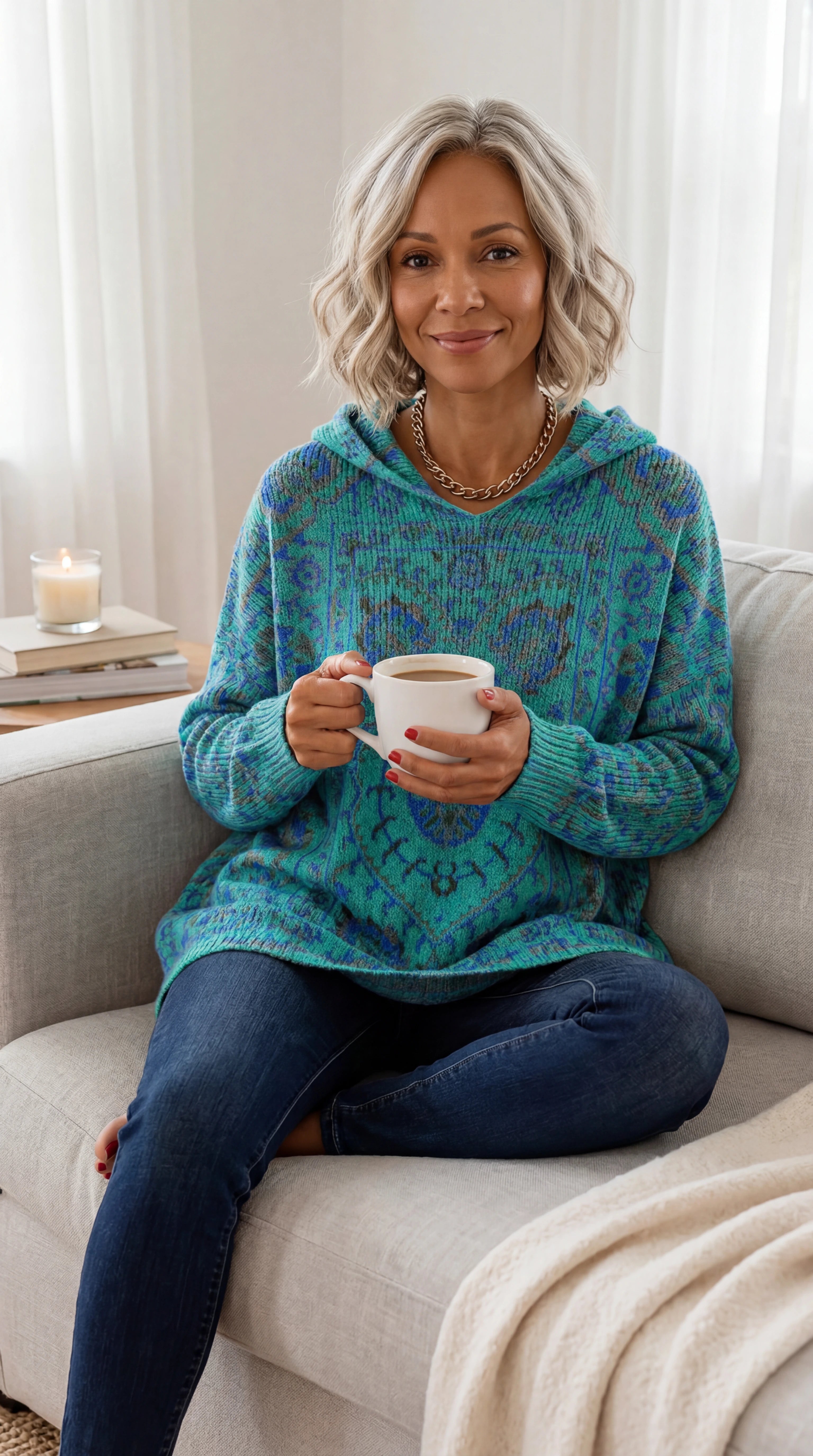 SERAPHINA | Tunica con cappuccio 7