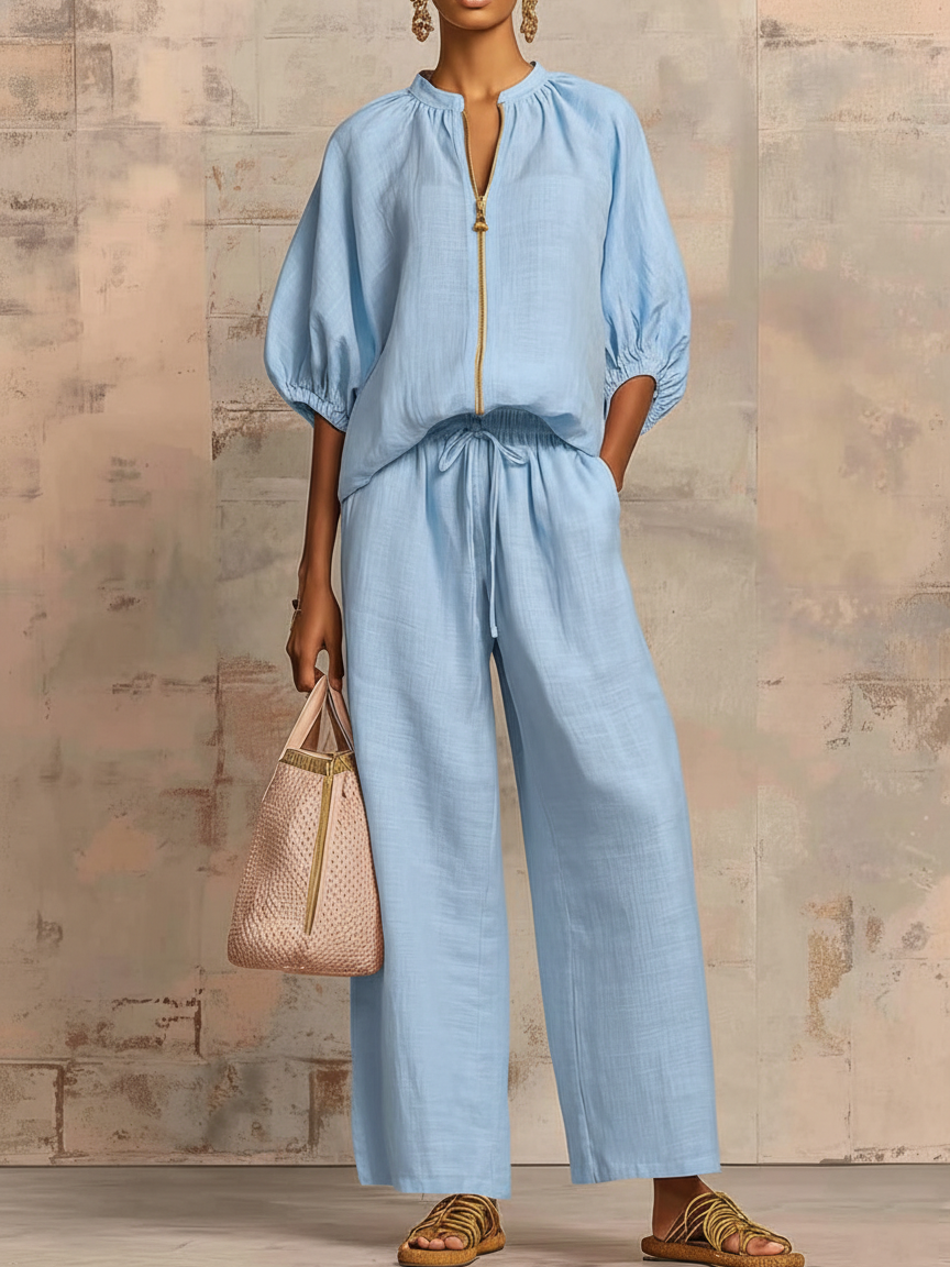 SERENA | Set tuta con camicia ampia 3