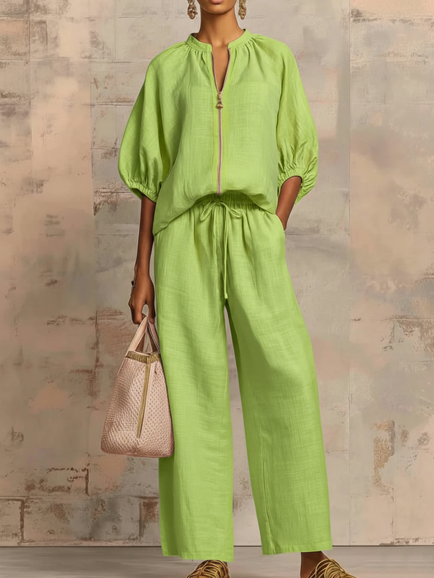 SERENA | Set tuta con camicia ampia 6