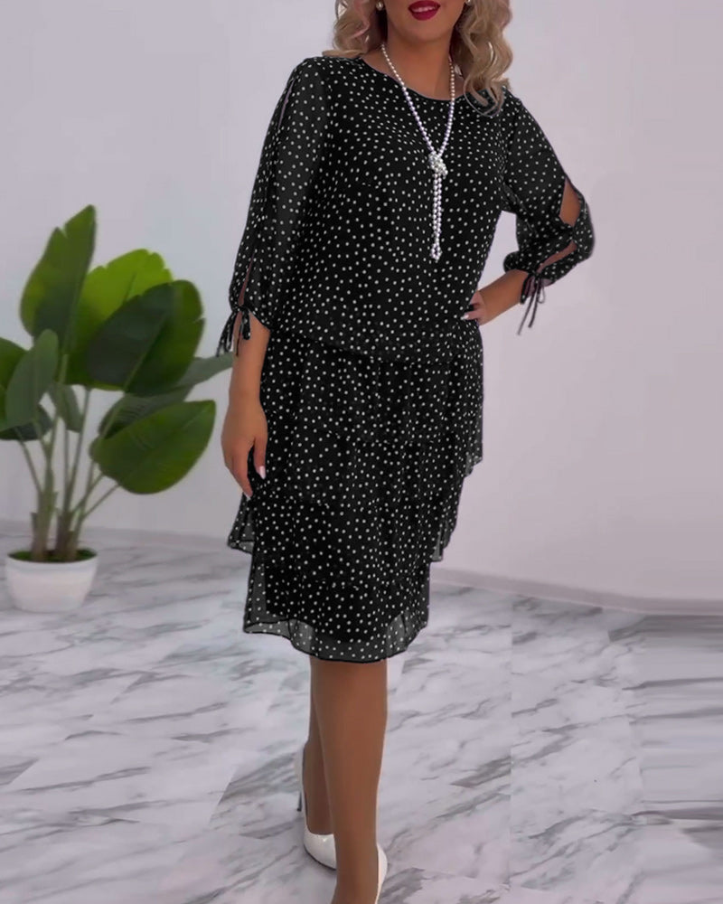 ZOFIA | Abito a strati elegante 8