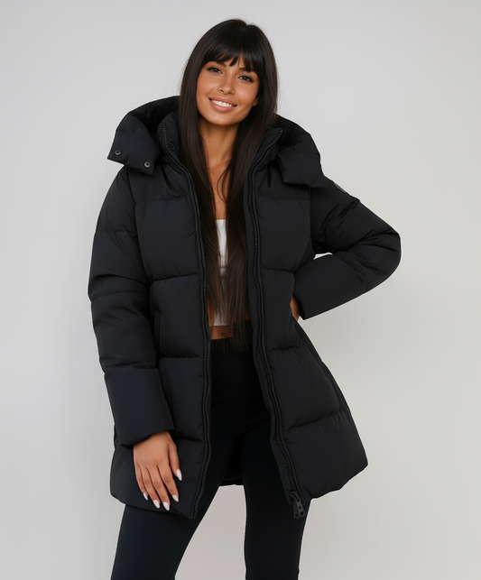Giacca imbottita nera – Comfort imbottito